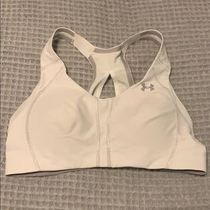 Under Armour White Sports Bra
